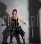 07-01-2004 Kim Lian van der Mey at studio in Amsterdam, by order of Televizier Magazine. January 07, 2004.

[keywords]Posed, Full Length, Dancing[/keywords]